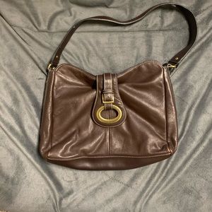 Leather handbag